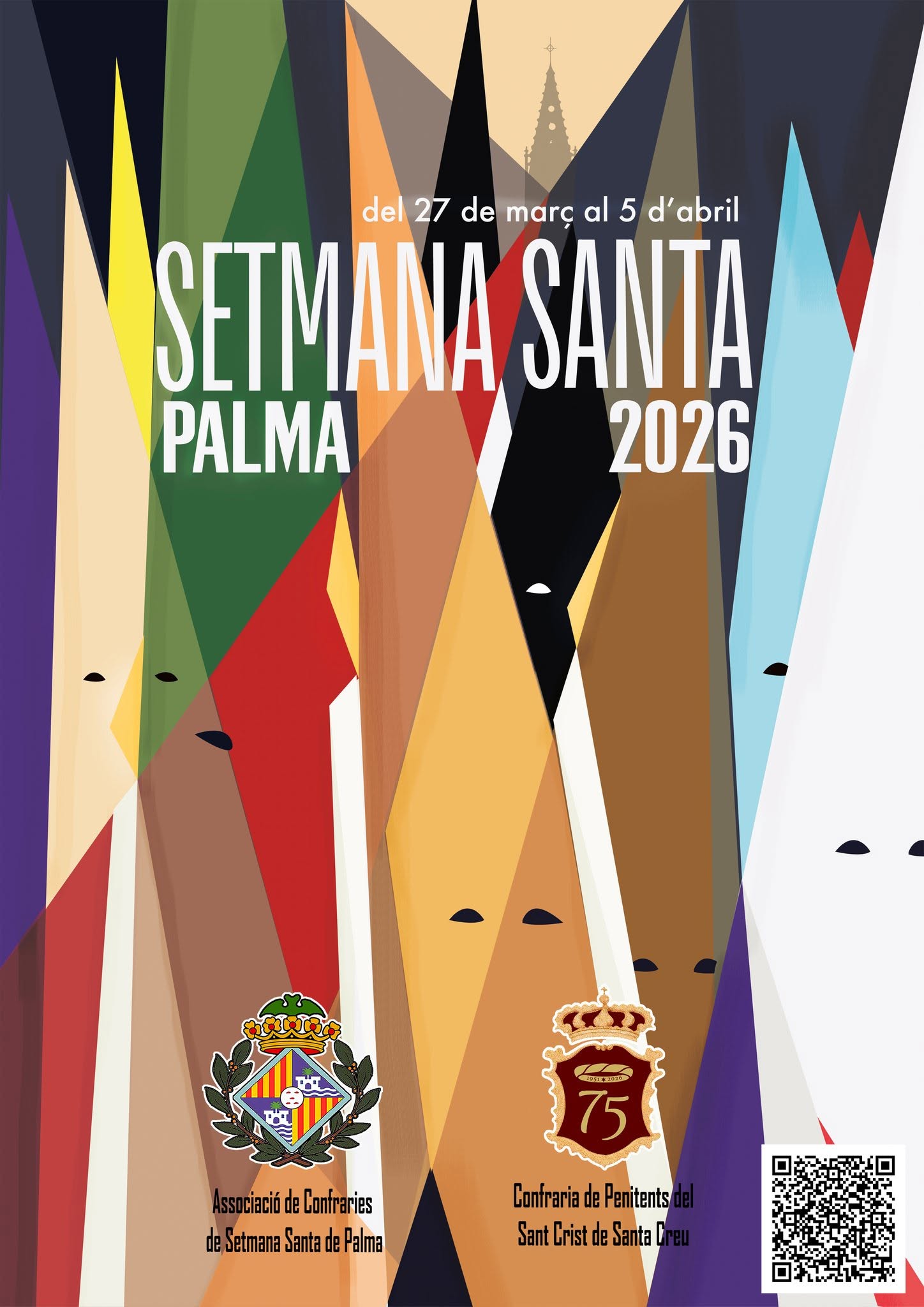 Cartel de Semana Santa en Palma 2026
